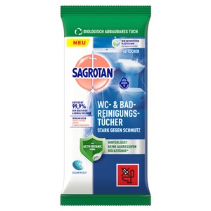 Sagrotan WC- & Bad-Reinigungstücher